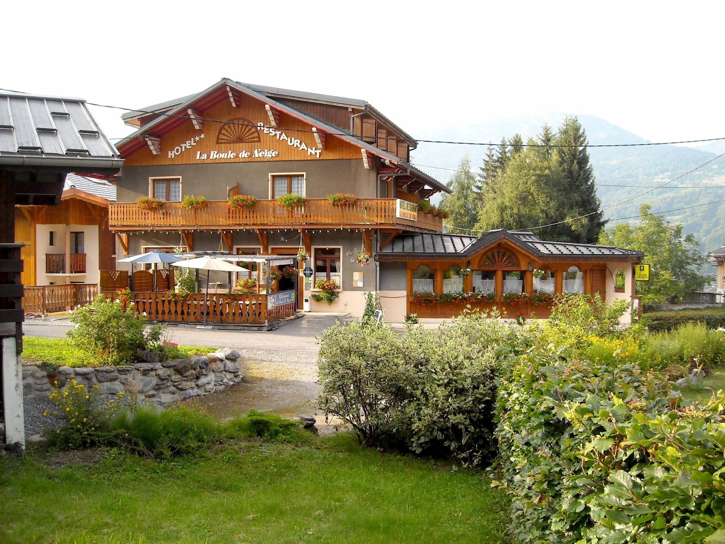 Hotel La Boule De Neige Samoëns Exteriér fotografie