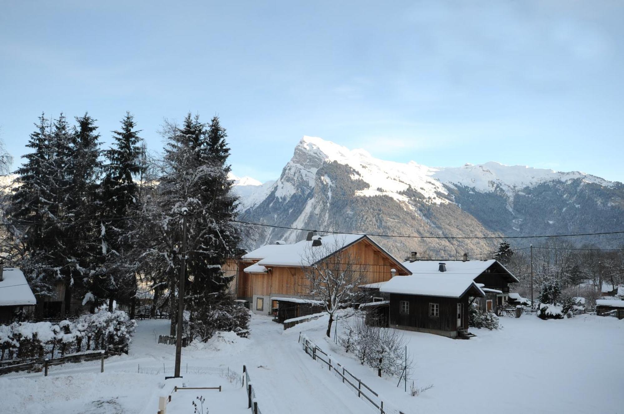 Hotel La Boule De Neige Samoëns Exteriér fotografie